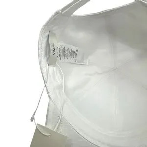 Vince Camuto White Linen Elegant Baseball Cap Vince Camuto | Accessories | Vince Camuto White Linen  main image 3